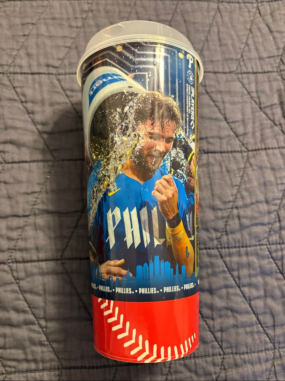 Coca Cola Phillies Baseball Fan Plastic Cup - Trea Turner